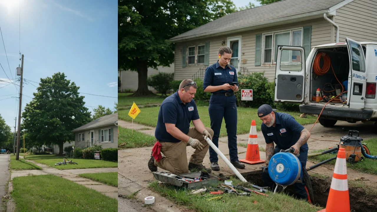 Sewer Line Repair in Outlook, WA near me